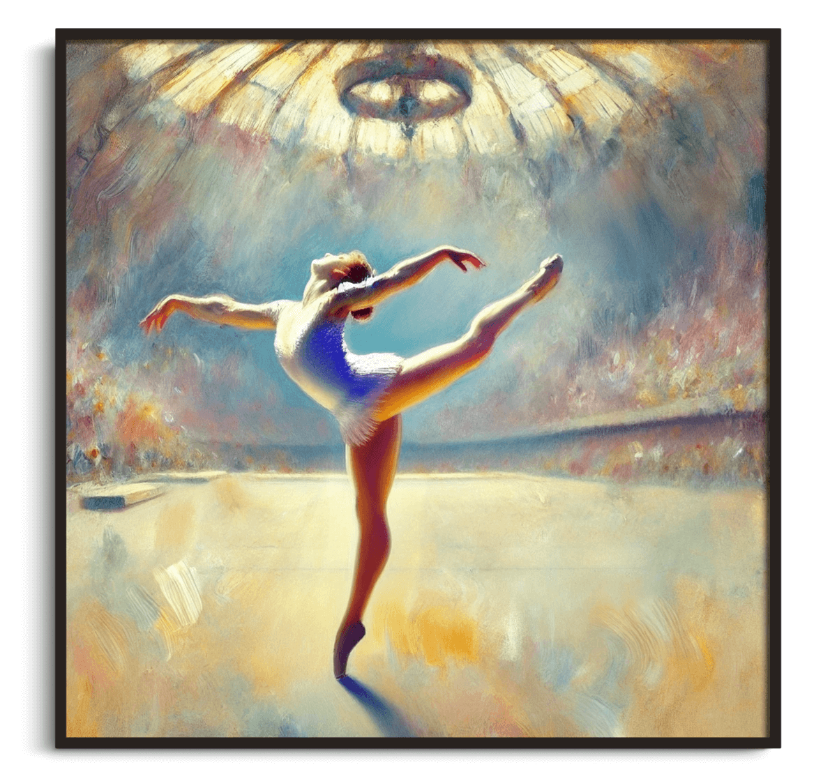 Tableau Toile Nu Gymnaste – Art Mural érotique – Triptyque – Plusieurs Tailles – Neuf