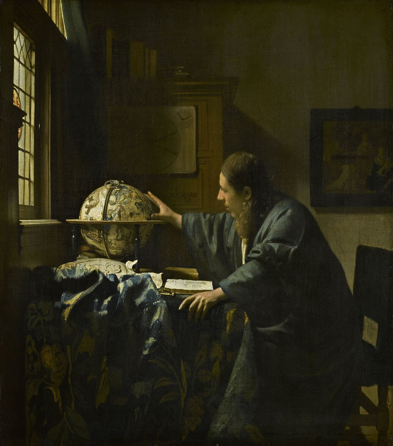Johannes Vermeer - L'astronome Johannes Vermeer - L'astronome