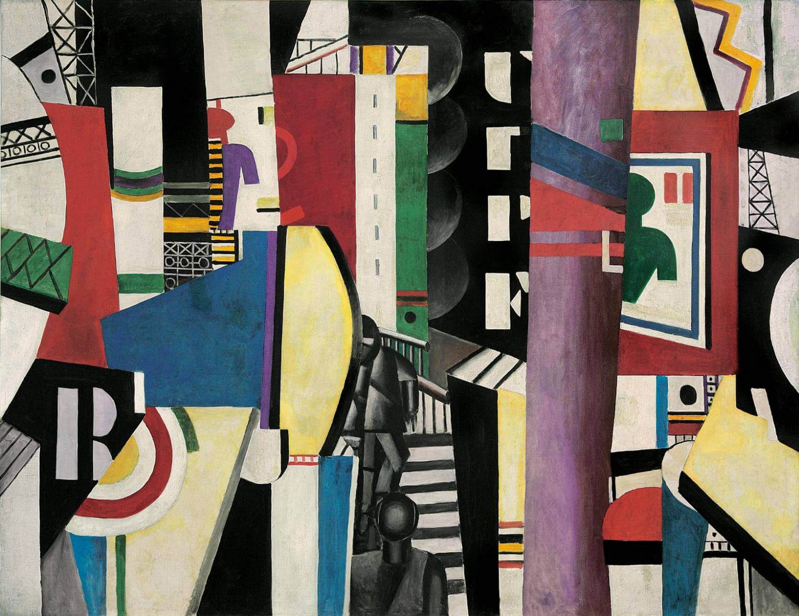 Reproduction of The City - Fernand Léger – Galerie Mont-Blanc