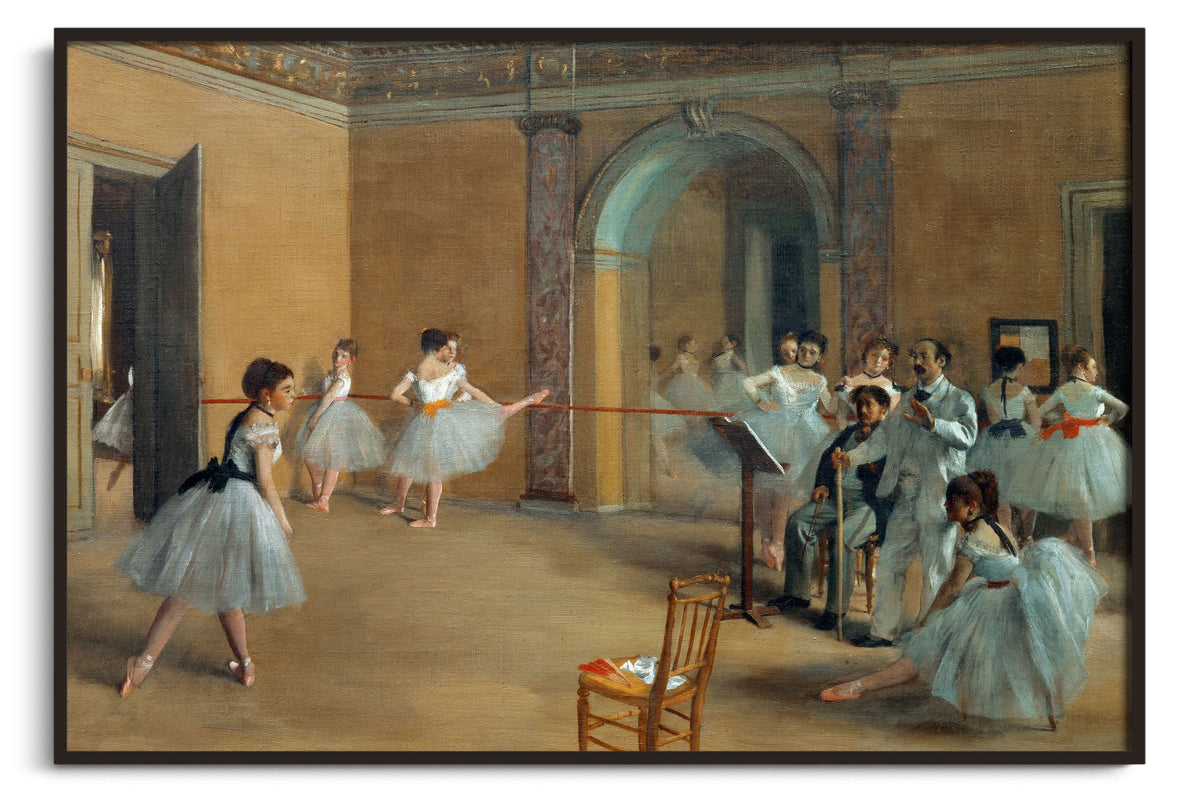 Reproduction De Le Foyer De La Danse à Lopéra De Edgar Degas Galerie Mont Blanc 
