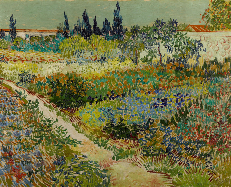 Le jardin d'Arles - Vincent Van Gogh