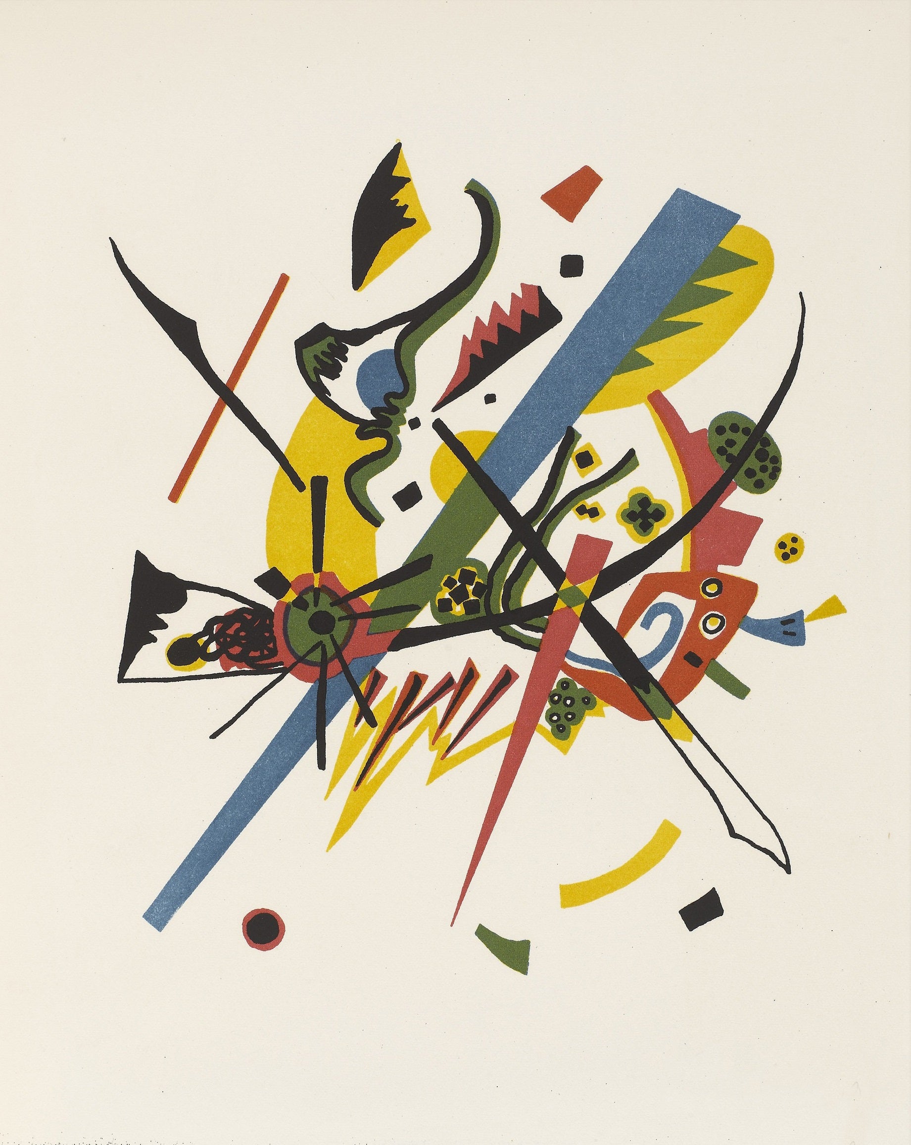 Reproduction of Small Worlds I by Vassily Kandinsky – Galerie Mont