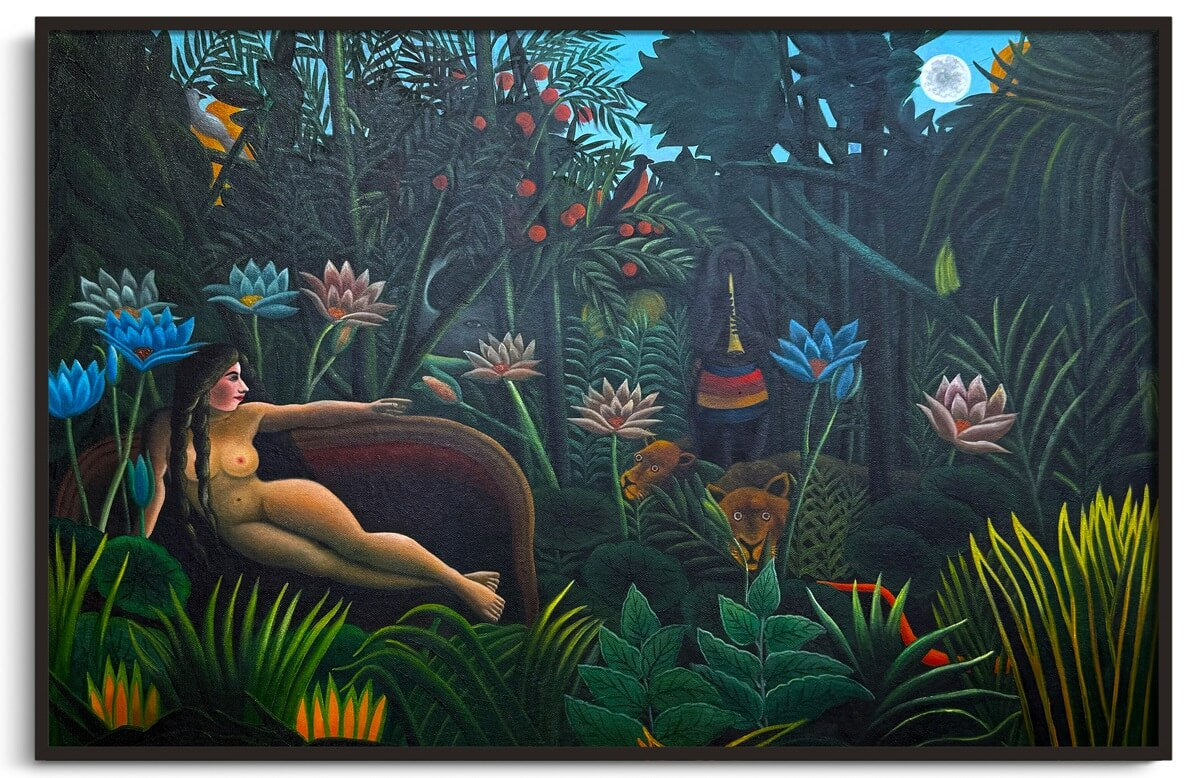 Reproduction of The Dream by Henri Rousseau – Galerie Mont-Blanc