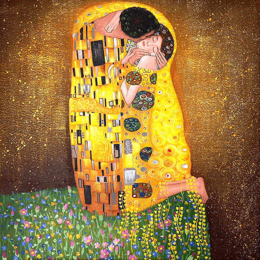 Poster Gustav Klimt | Stile Art Nouveau | 40x30 Cm | Stampa D'arte Su Carta Satinata 300g