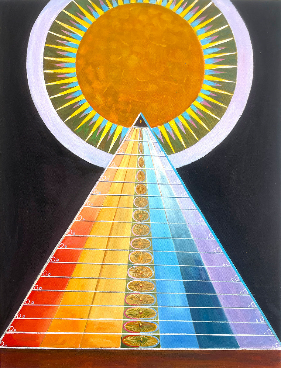 Reproduction of Altarpiece - No 1 by Hilma de Klint – Galerie Mont