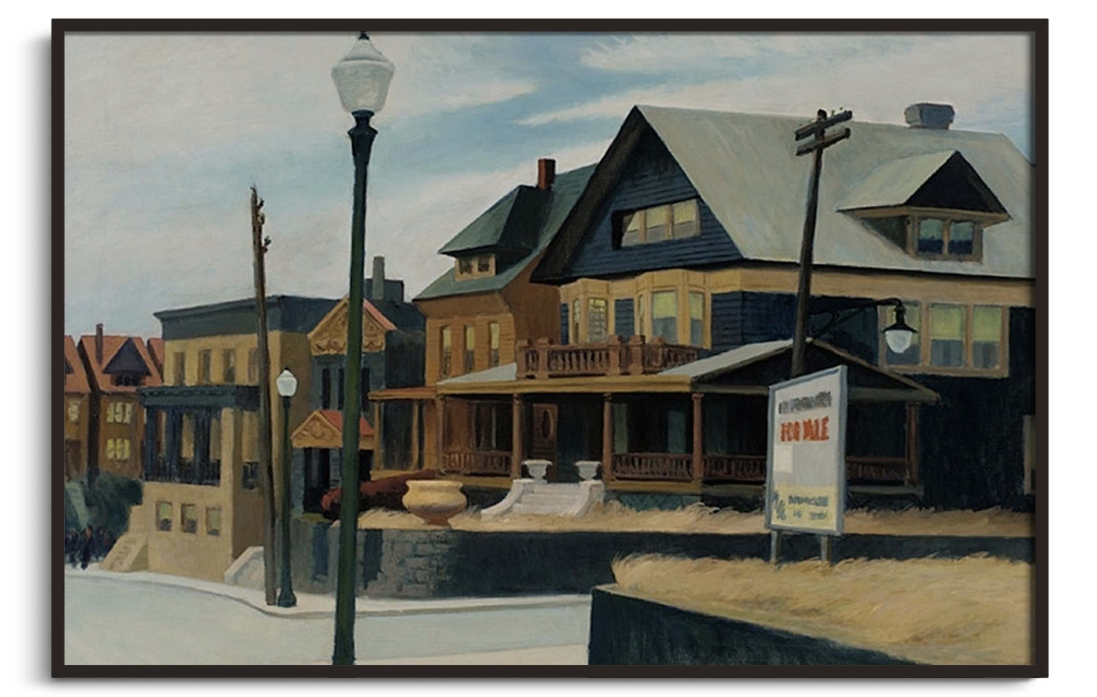Reproduction de East Wind Over Weehawken de Edward Hopper Galerie