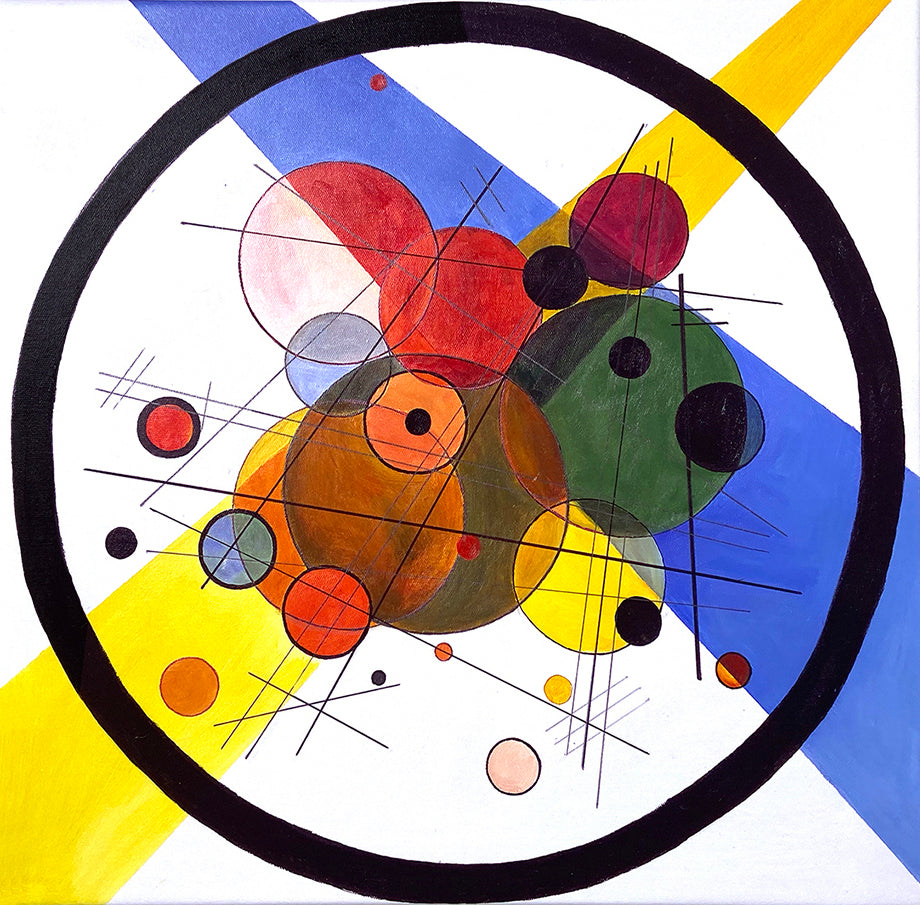 Kandinsky Circles In Circle Wassily Kandinsky Circles And Kandinsky Circles In Circle Wassily Kandinsky Circles And