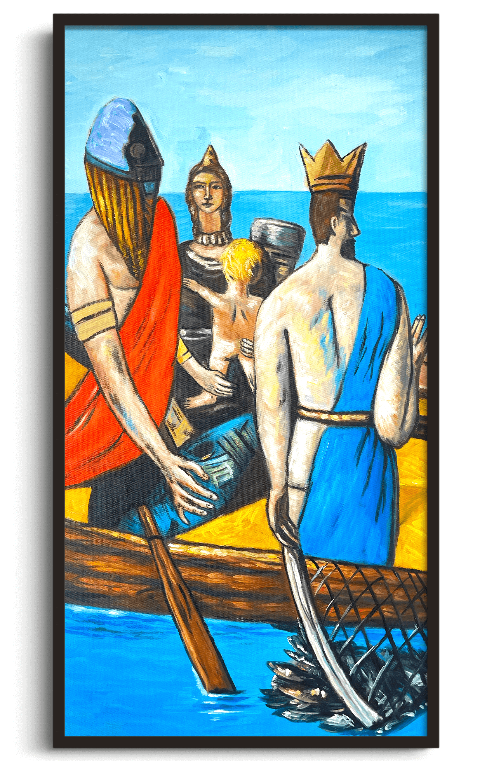 絵画　GRANiCK Reproduction of The Departure by Max Beckmann – Galerie Mont-Blanc