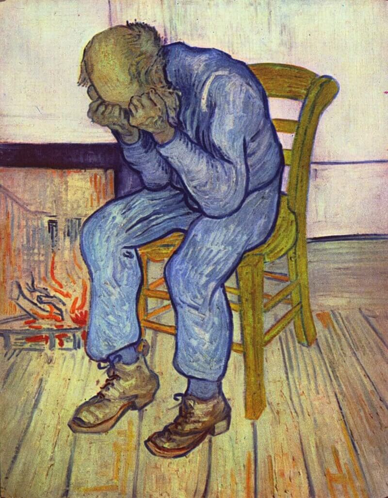 À la porte de l'éternité - Vincent Van Gogh