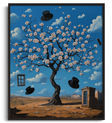 Mandelblüte x Magritte