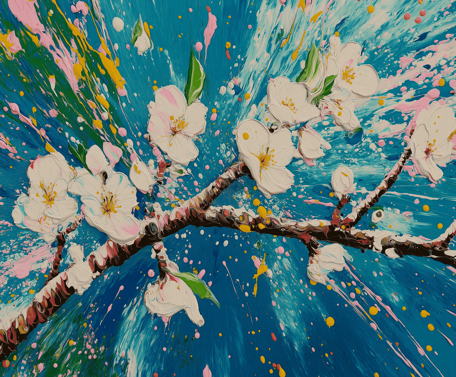 Mandelblüte x Pollock