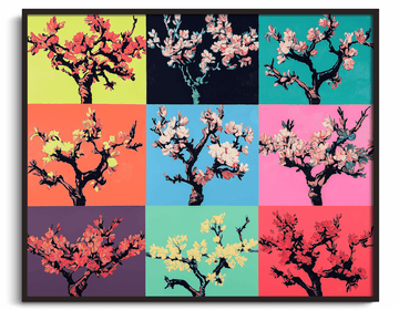 Mandelblüte x Warhol