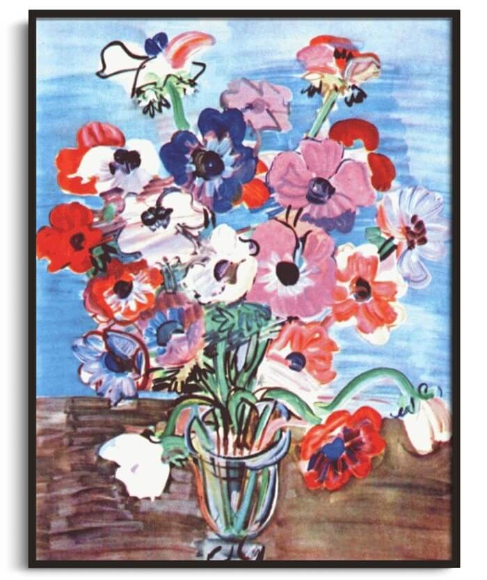 Anemonen I - Raoul Dufy