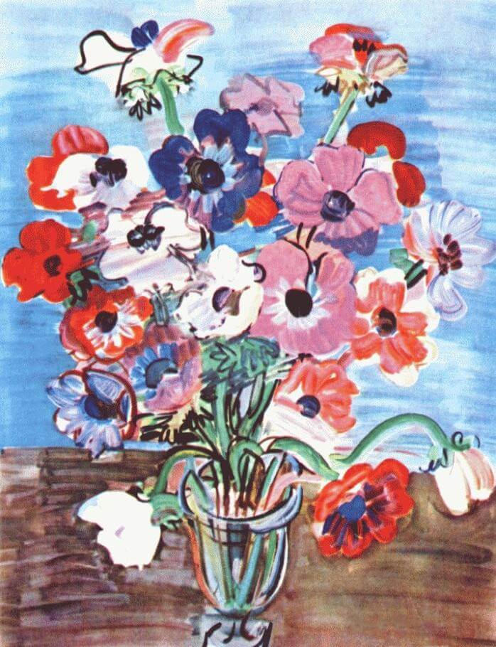Anemonen I - Raoul Dufy