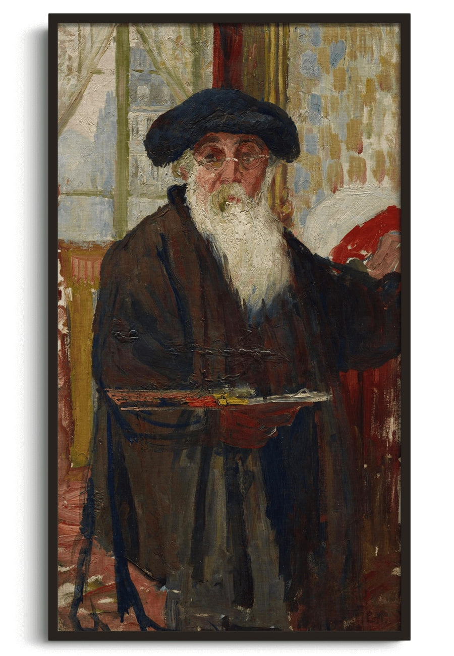 Autoportrait à la palette - Camille Pissarro