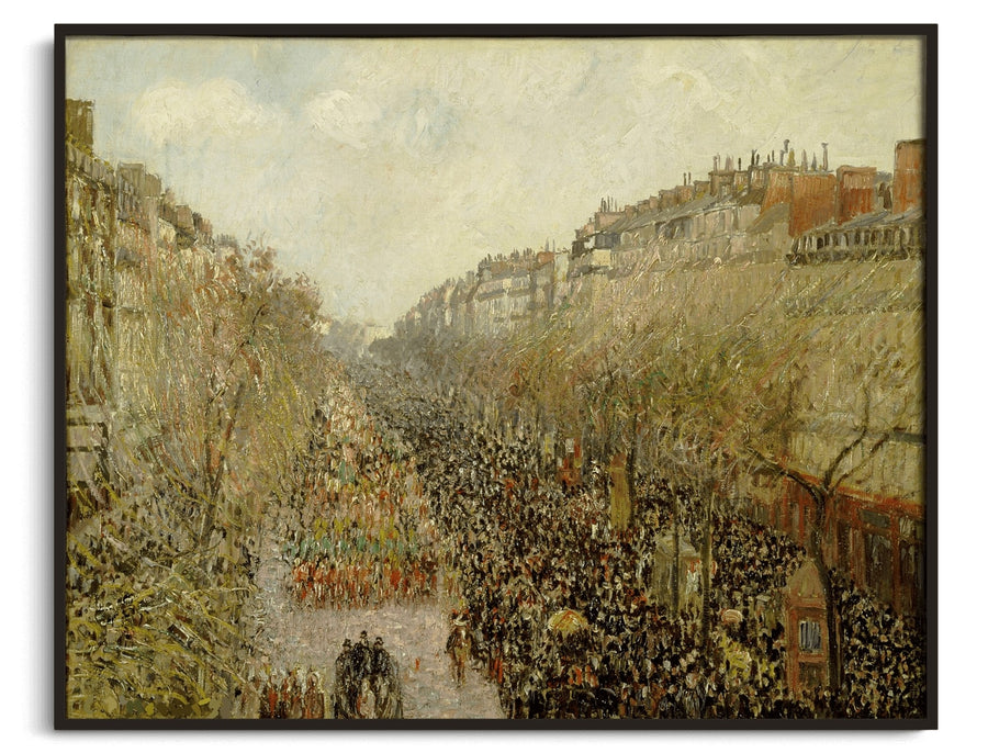 Boulevard Montmartre, Faschingsdienstag – Camille Pissarro