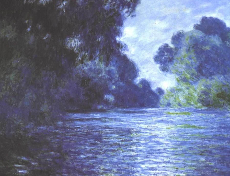 Seine-Arme in der Nähe von Giverny - Claude Monet