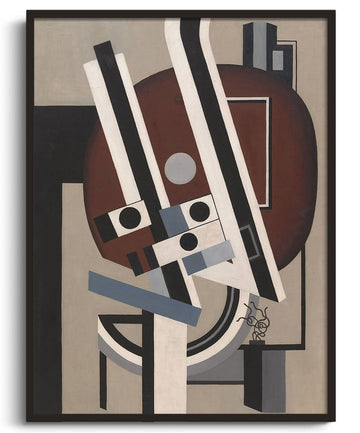 Reproduction of Composition with Two Parrots - Fernand Léger