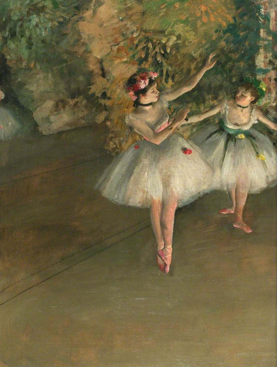 Deux Danseuses sur scène - Edgar Degas