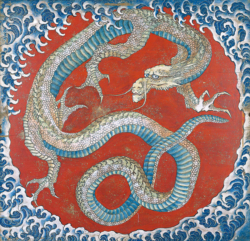 Dragon Matsuri Yatai - Hokusai