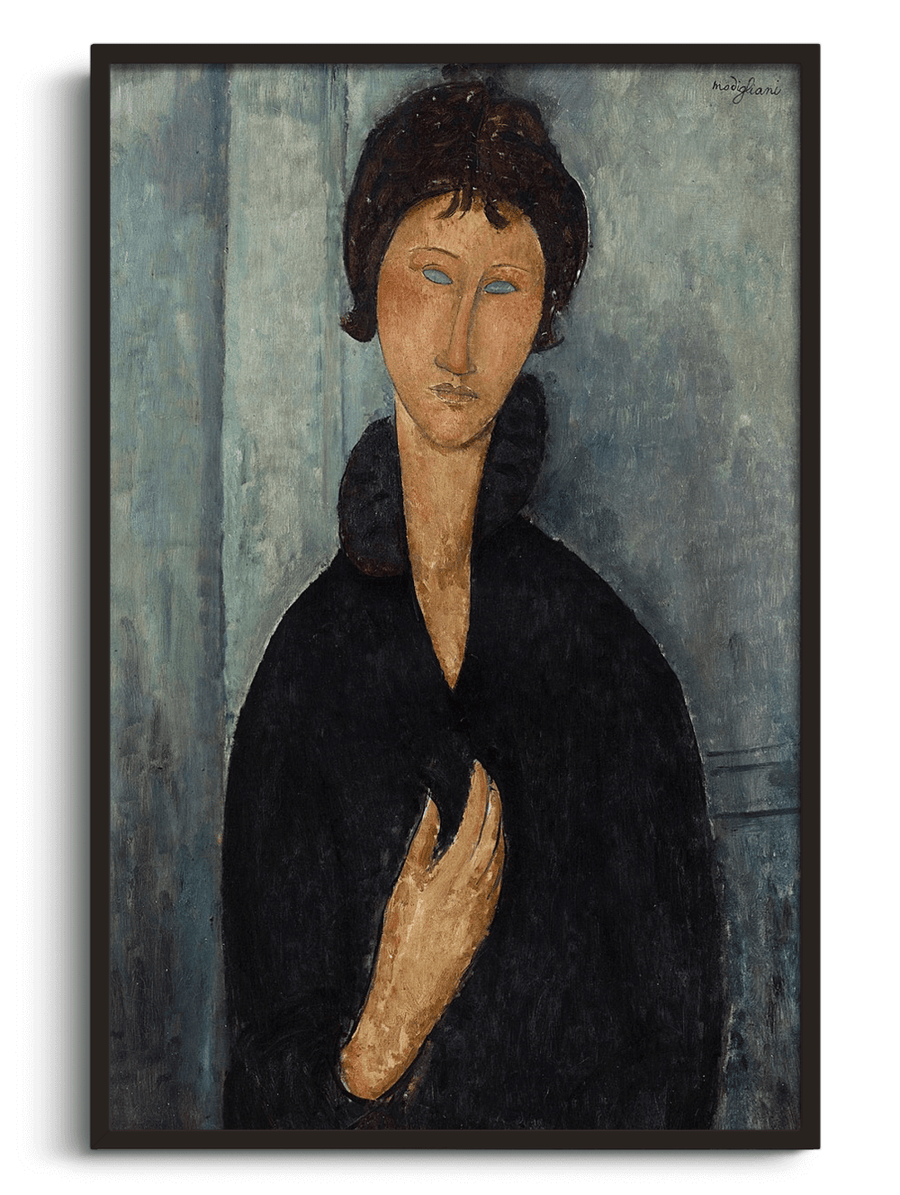 Femme aux yeux bleus - Amedeo Modigliani