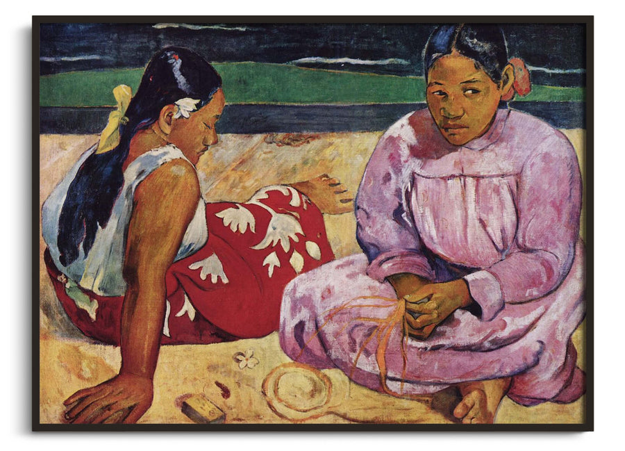 Tahitian women on the beach - Paul Gauguin