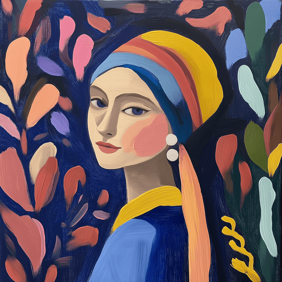 Girl with a Pearl Earring x Matisse