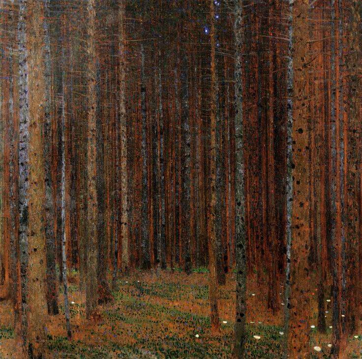 Tannenwald - Gustav Klimt