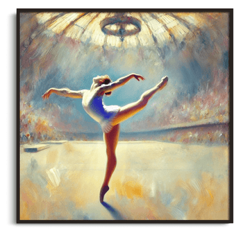 Gymnaste en blanc x Degas