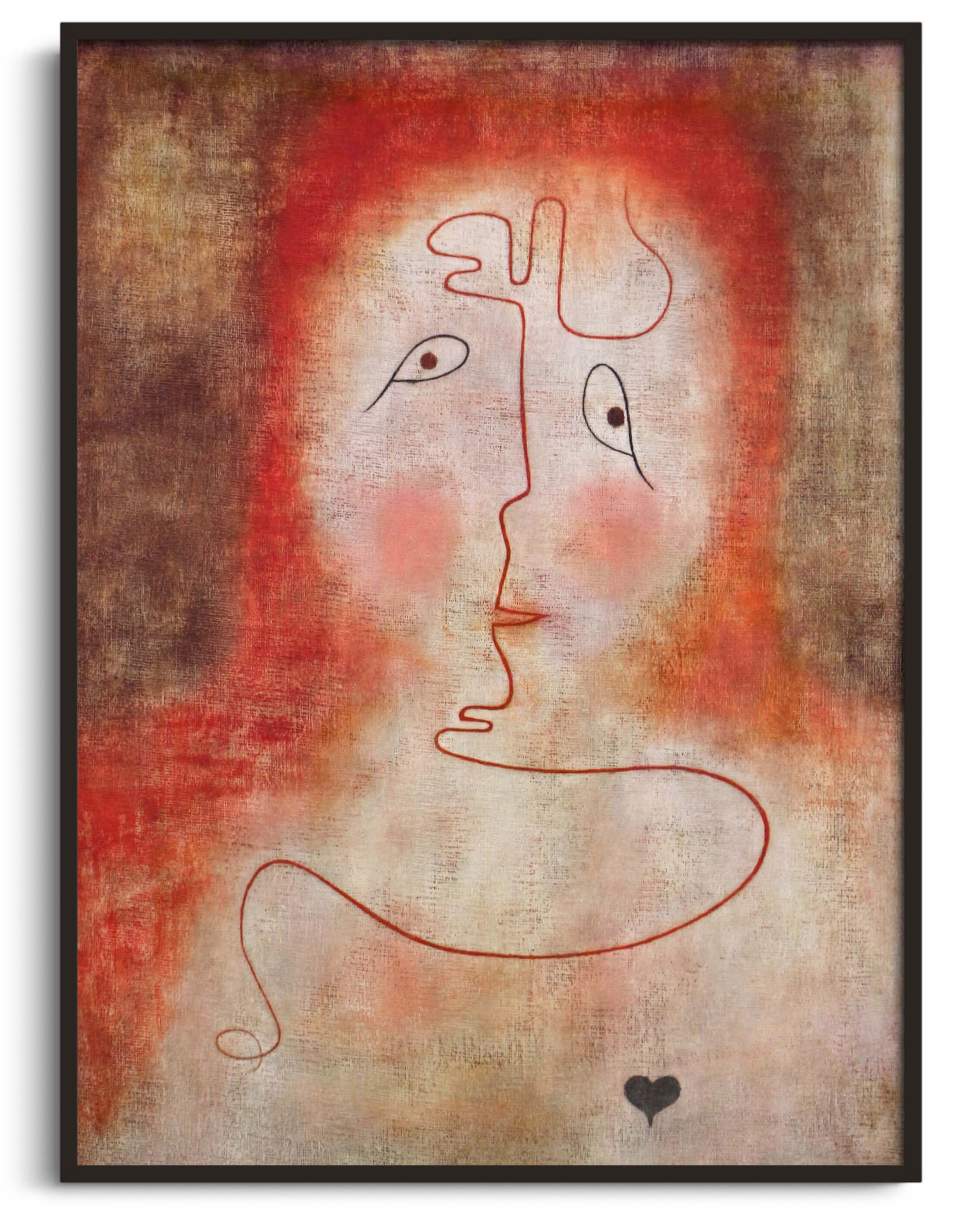 Reproduction de Dans le miroir magique de Paul Klee – Galerie Mont-Blanc