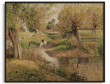 The Watering Hole - Camille Pissarro