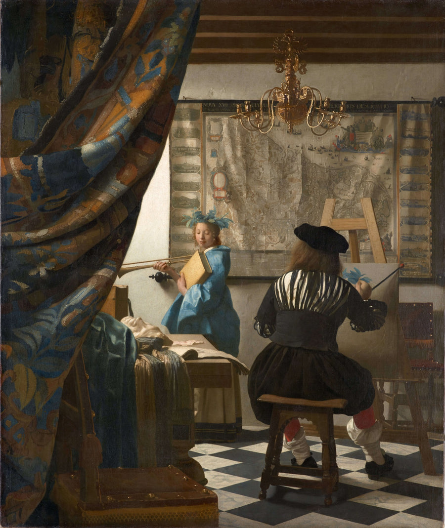 Die Malkunst - Johannes Vermeer
