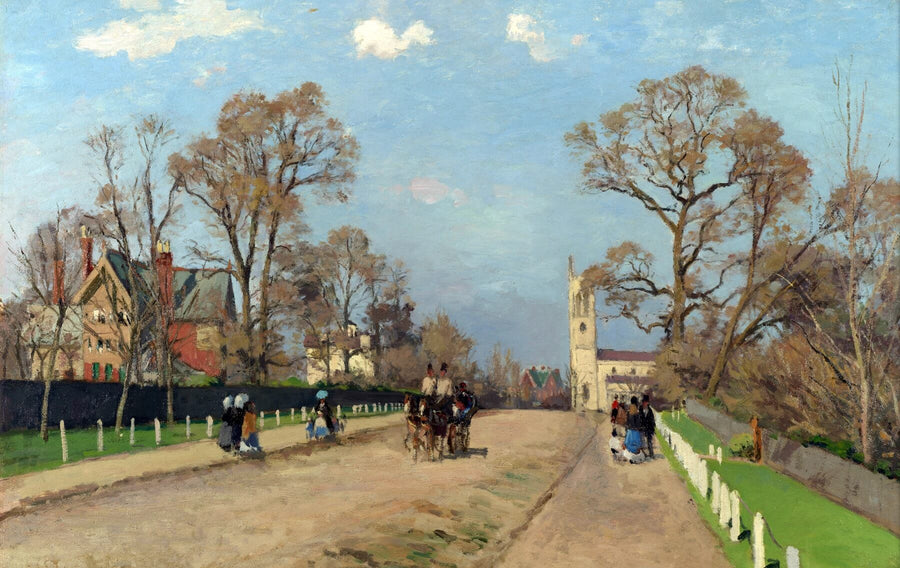 The Avenue, Sydenham - Camille Pissarro