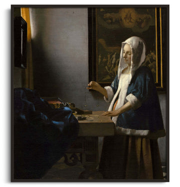 La Femme à la balance - Johannes Vermeer