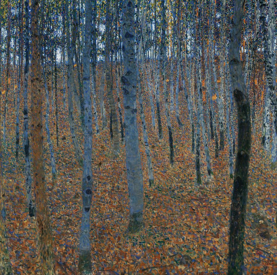 The Birch Forest - Gustav Klimt