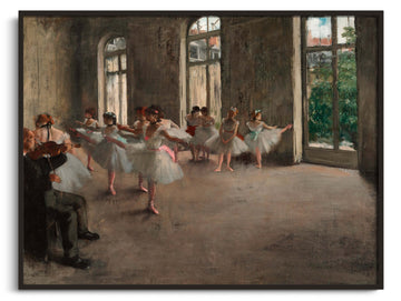 The Rehearsal - Edgar Degas