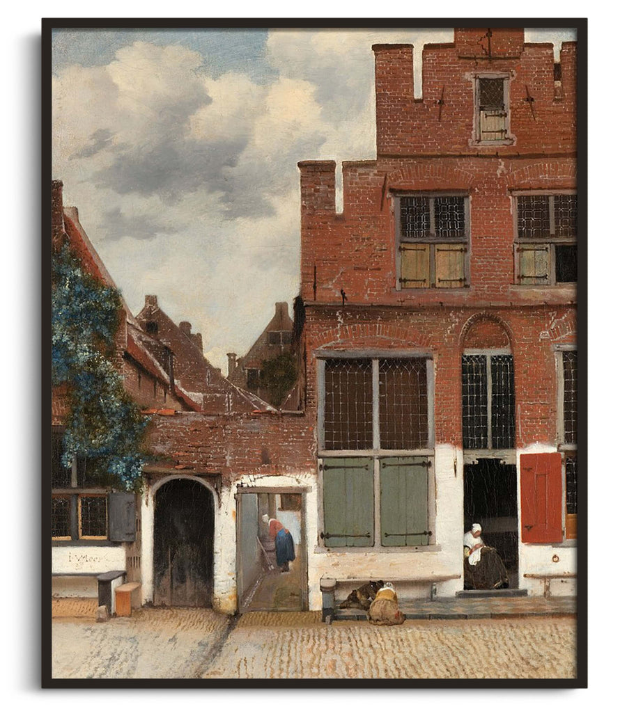 La Ruelle Reproduction de La Ruelle de Johannes Vermeer – Galerie Mont-Blanc