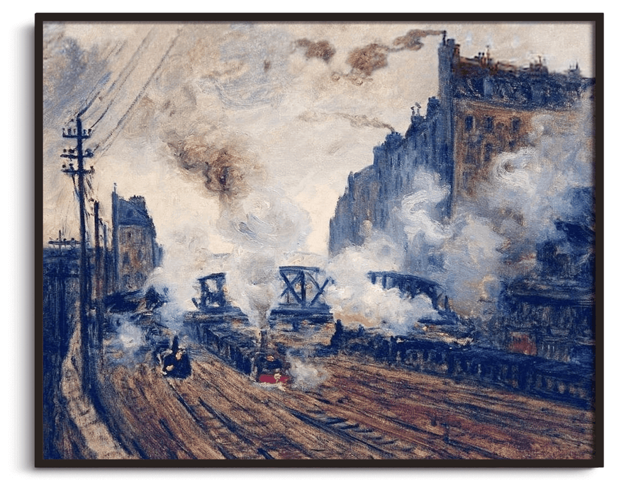 The Batignolles Trench - Claude Monet