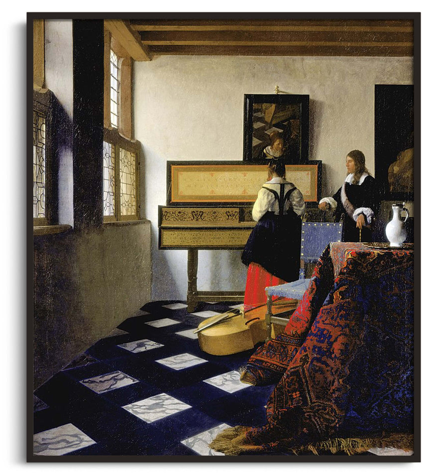 The music lesson - Johannes Vermeer