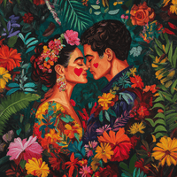 Reproduction of The Kiss x Kahlo – Galerie Mont-Blanc Reproduction of The Kiss x Kahlo – Galerie Mont-Blanc