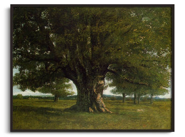 Die Eiche von Flagey - Gustave Courbet