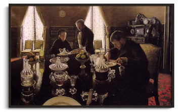 Das Mittagessen - Gustave Caillebotte