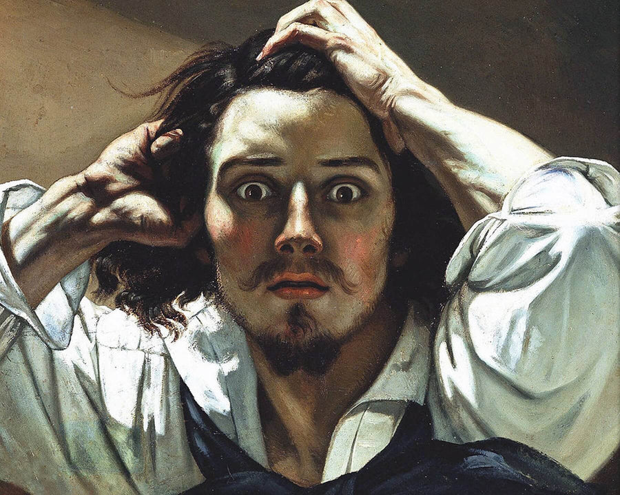 The Desperate Man - Gustave Courbet
