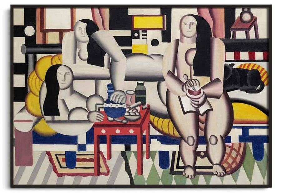 Reproduction of The Grand Lunch - Fernand Léger – Galerie Mont-Blanc