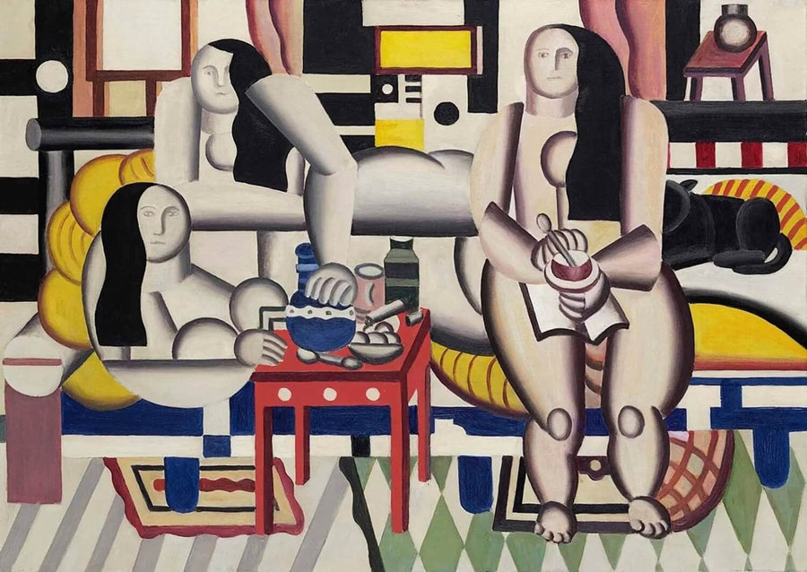 Fernand Leger、COMPOSITION、海外版超希少レゾネ、新品額付 Reproduction of The Grand Lunch - Fernand Léger – Galerie Mont-Blanc