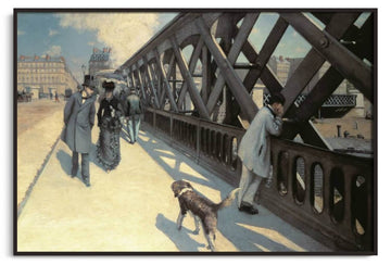 Die Europabrücke - Gustave Caillebotte