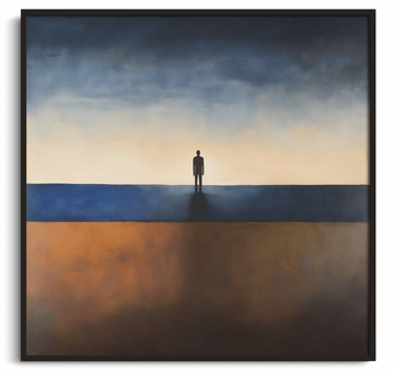 Le Voyageur au dessus de la Mer de Nuages x Rothko