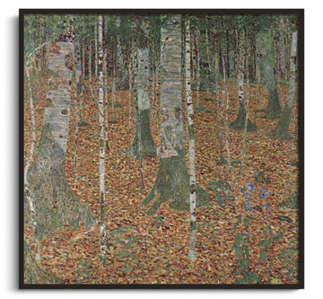 Le bois de bouleaux - Gustav Klimt