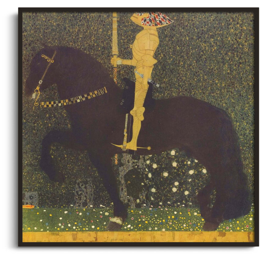 La vie est un combat (Le chevalier d'or) - Gustav Klimt