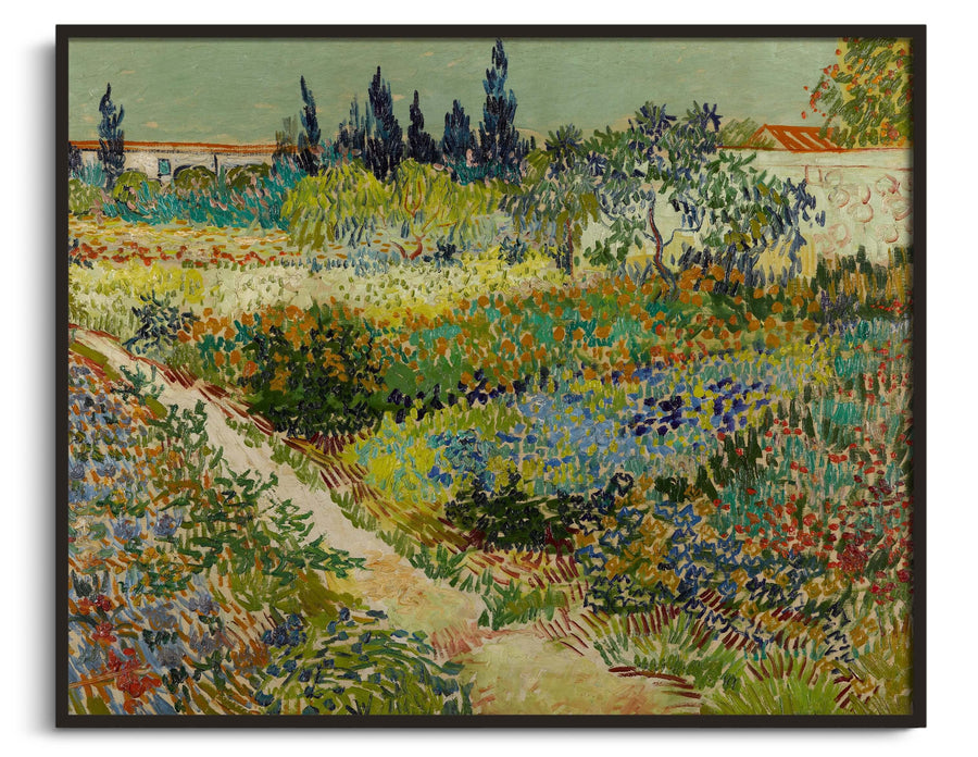The garden at Arles - Vincent Van Gogh